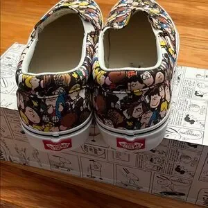 Vans | Shoes | Nib Vans Mens Peanuts Gang Comics Slip On  display picture 3